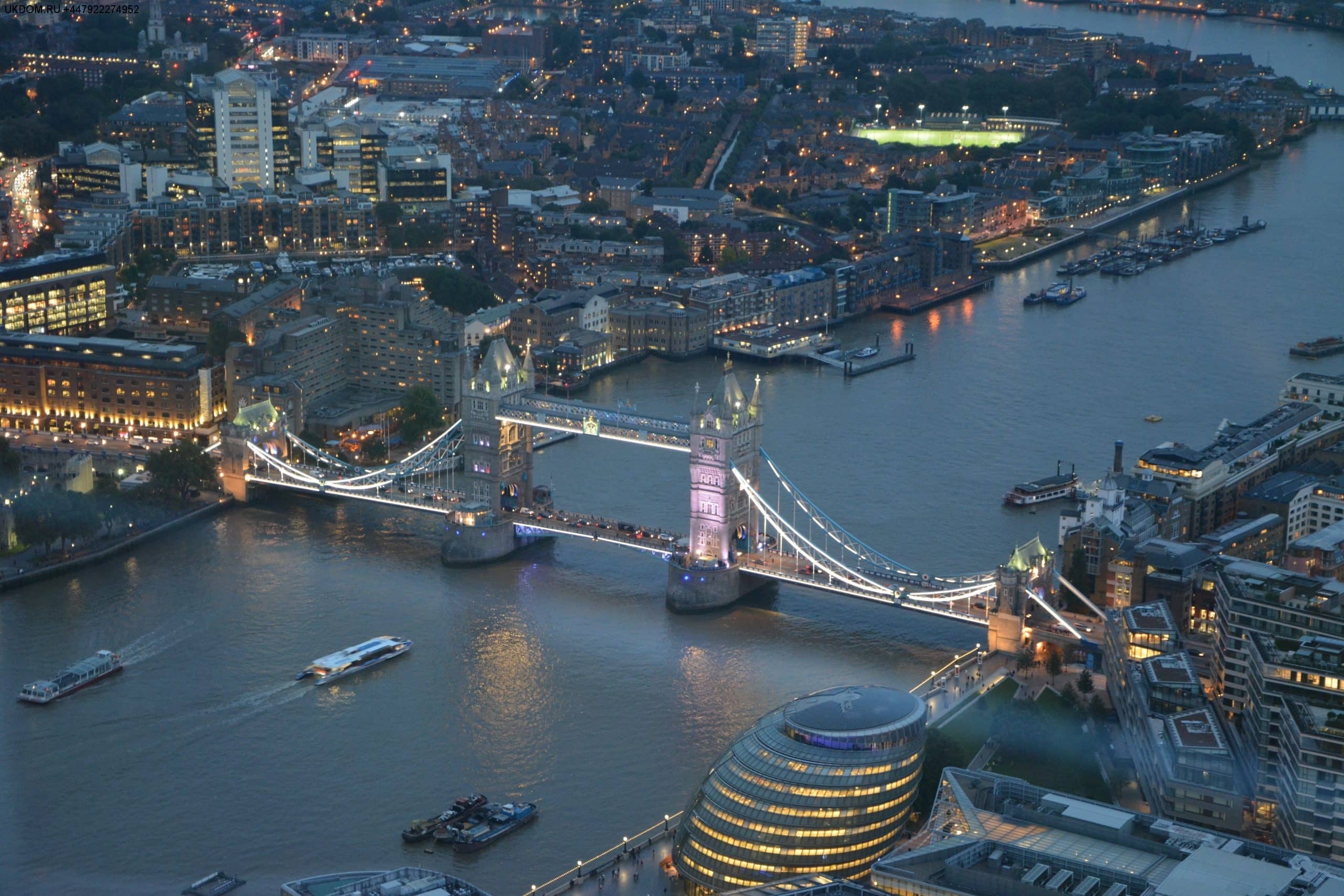 Самые удачные точки Лондона, откуда можно наблюдать идеальную панораму города.