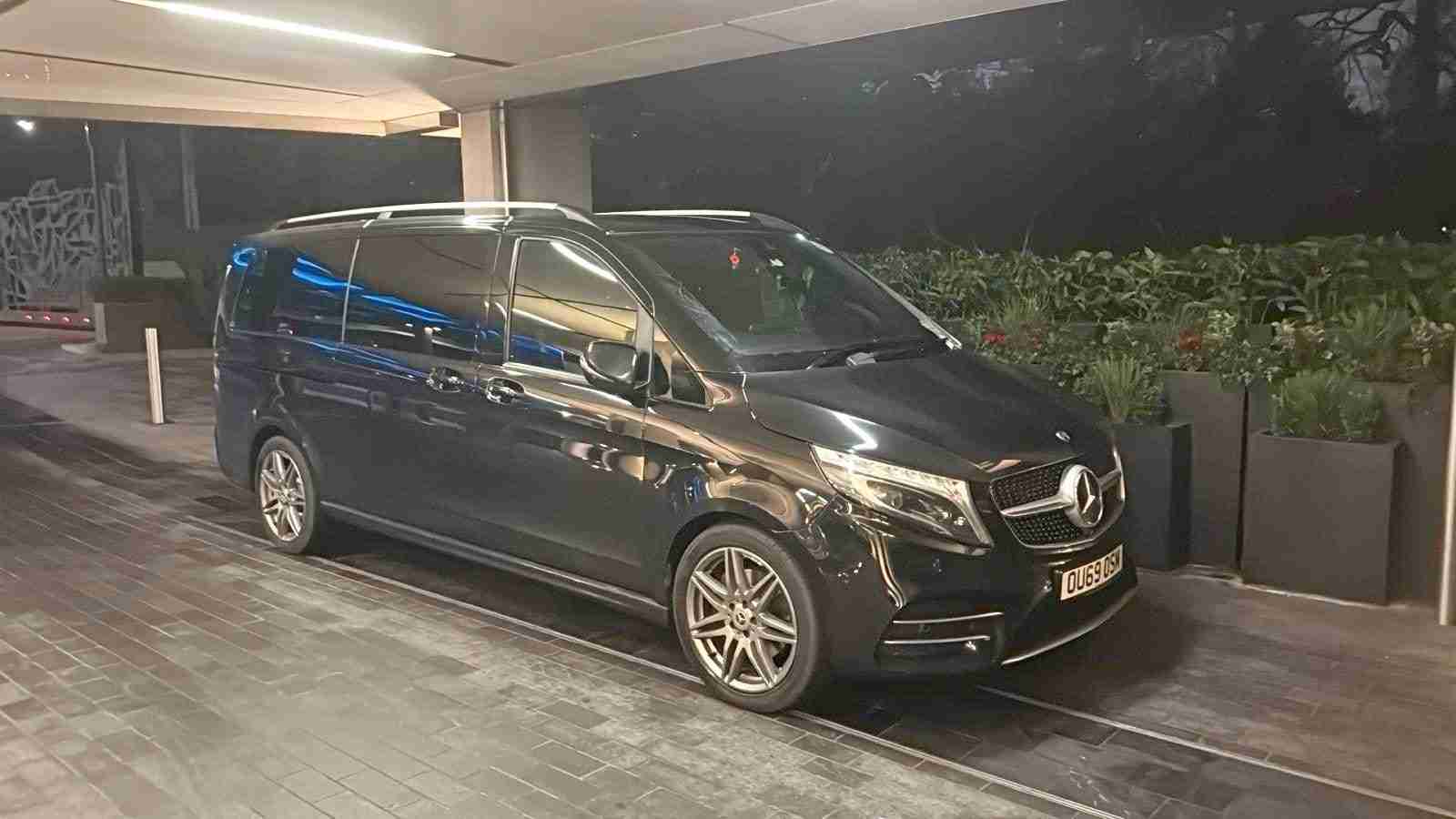 Аренда Mercedes V-Class с водителем в Лондоне — до 7 пассажиров