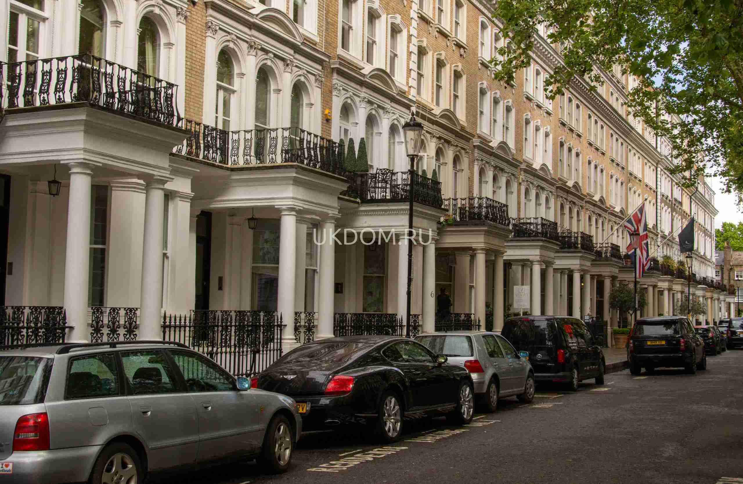 Luxury Georgian terraced houses in prime Central London